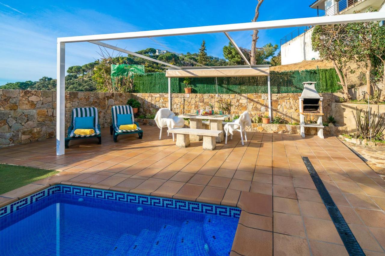 Villa Natura Lux, Piscina Privada Y Zona Exterior Tossa de Mar Kültér fotó