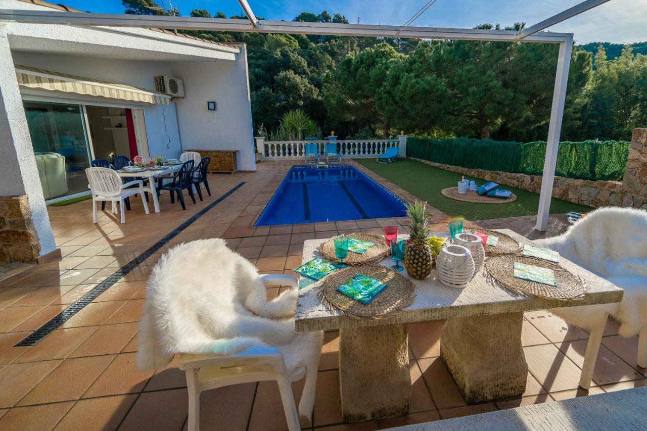 Villa Natura Lux, Piscina Privada Y Zona Exterior Tossa de Mar Kültér fotó
